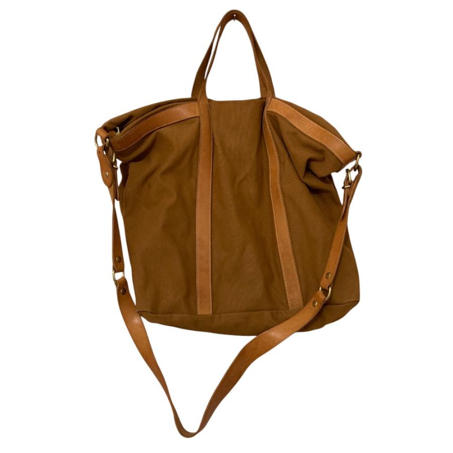 IL BISONTE（イルビゾンテ） 良品 キャンバス レザーコンビ 2WAY