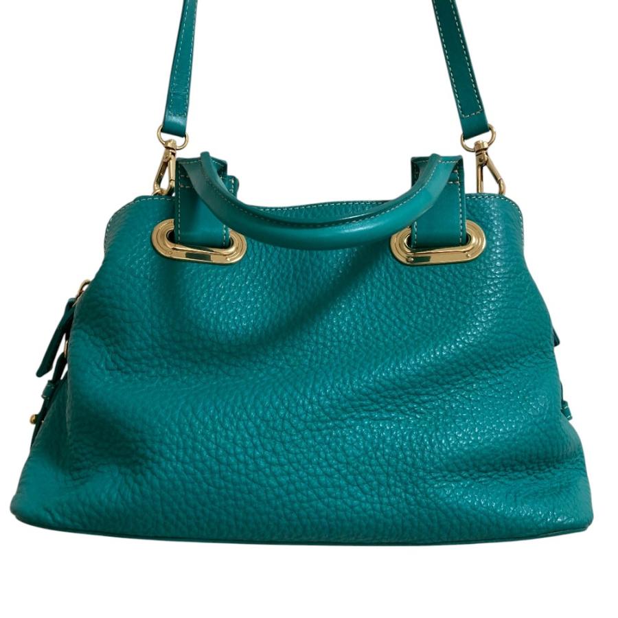IACUCCI（イアクッチ） 美品 2WAY レザーボストンバッグ 832 ブルー