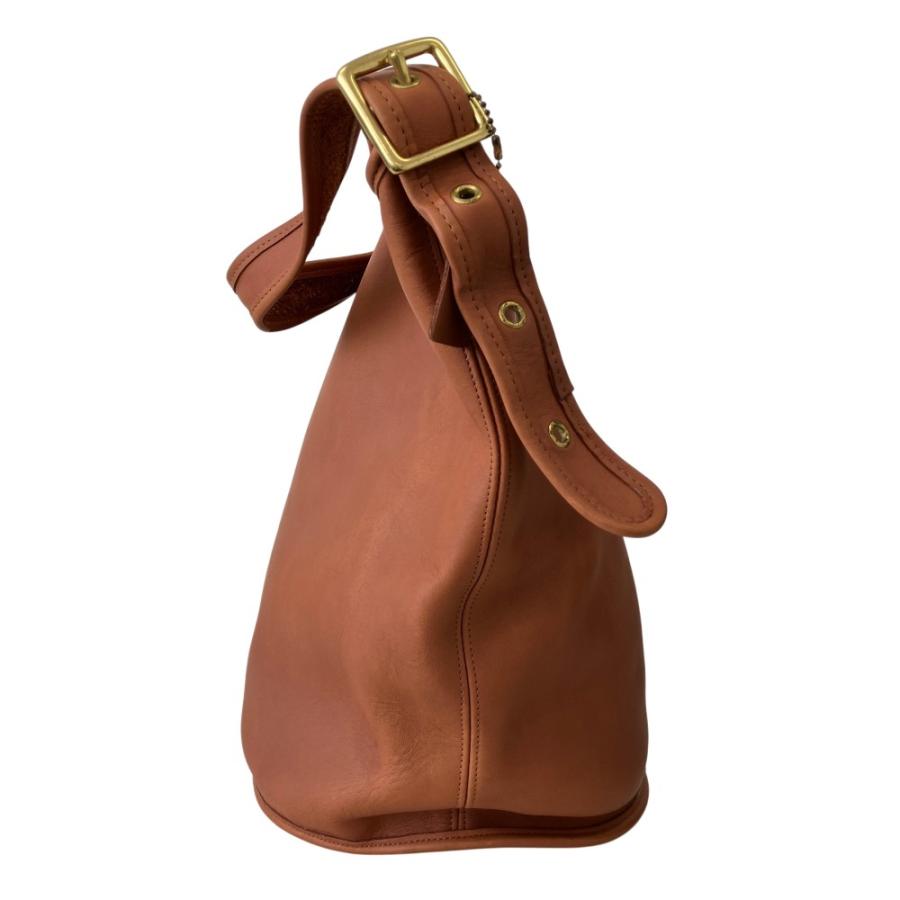 COACH コーチ オールドコーチ ショルダーバッグ バケツ型 USA 9085 COACH（コーチ） 美品 オールドコーチ バケツ型 レザーワンショルダー