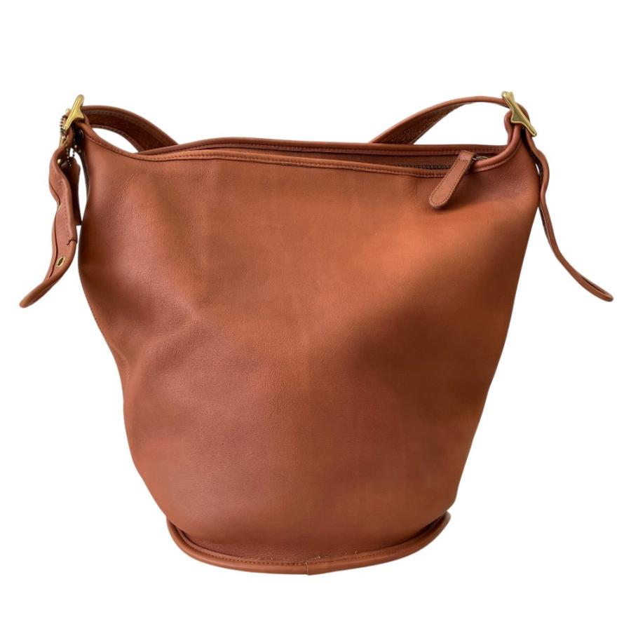 COACH（コーチ） 美品 オールドコーチ バケツ型 レザーワンショルダー