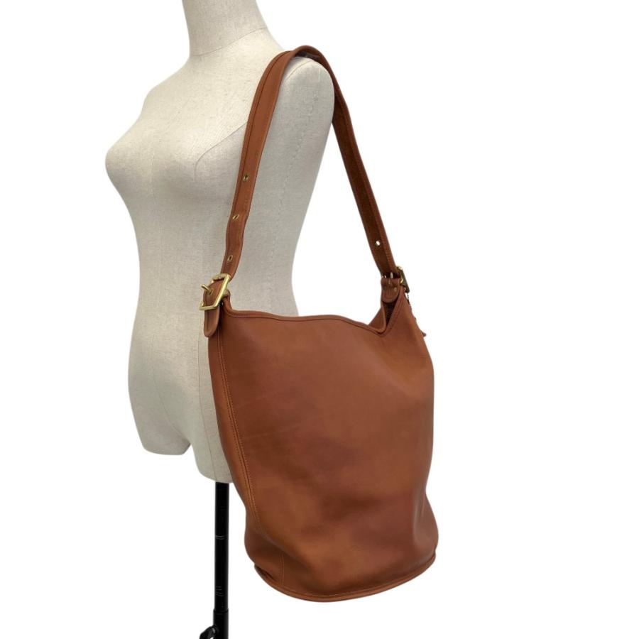 COACH（コーチ） 美品 オールドコーチ バケツ型 レザーワンショルダー
