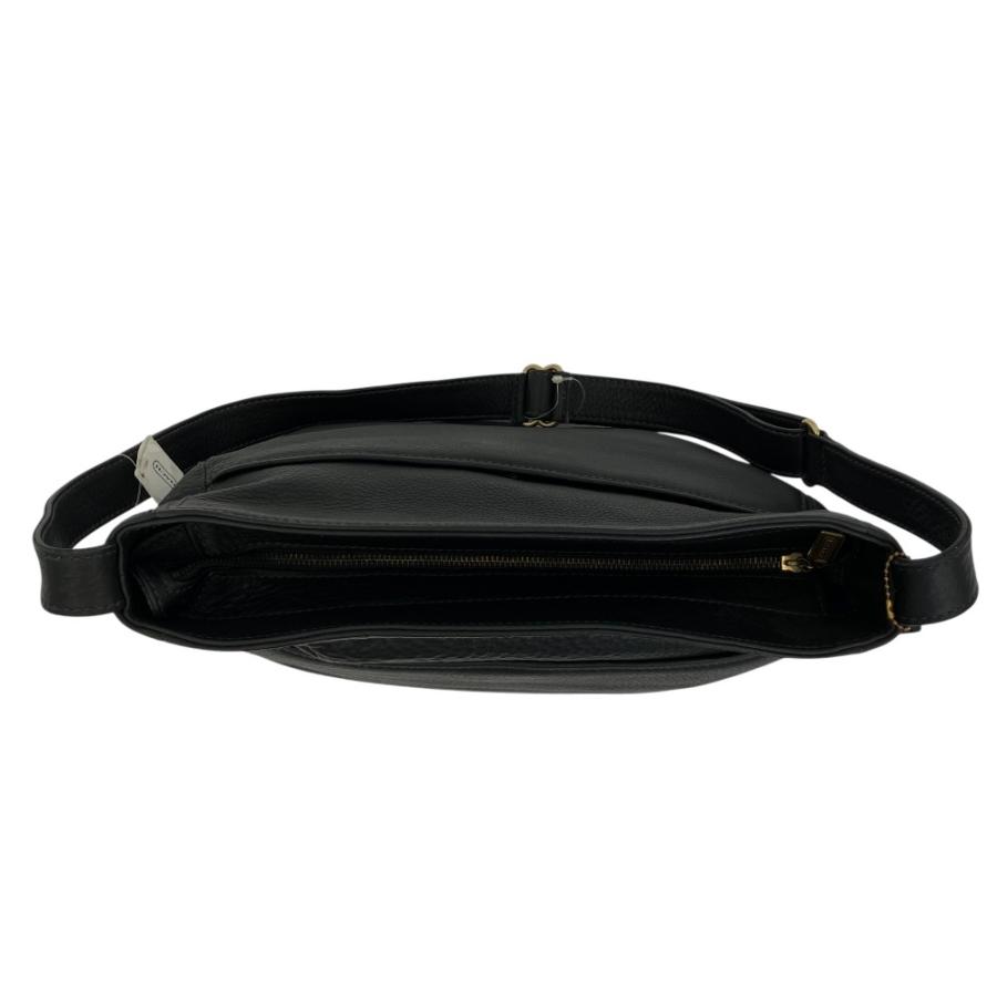 COACH（コーチ） 美品 シボ革 レザー ショルダーバッグ 4920 ブラック 
