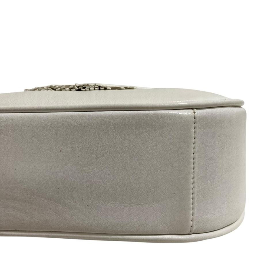 HANAE MORI（ハナエモリ） 良品 タッセル レザーショルダーバッグ 