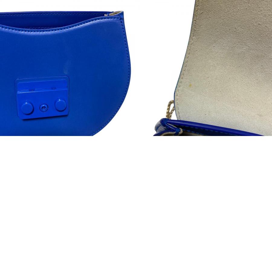 FURLA（フルラ） 良品 メトロポリス ミニ ラウンド チェーン 