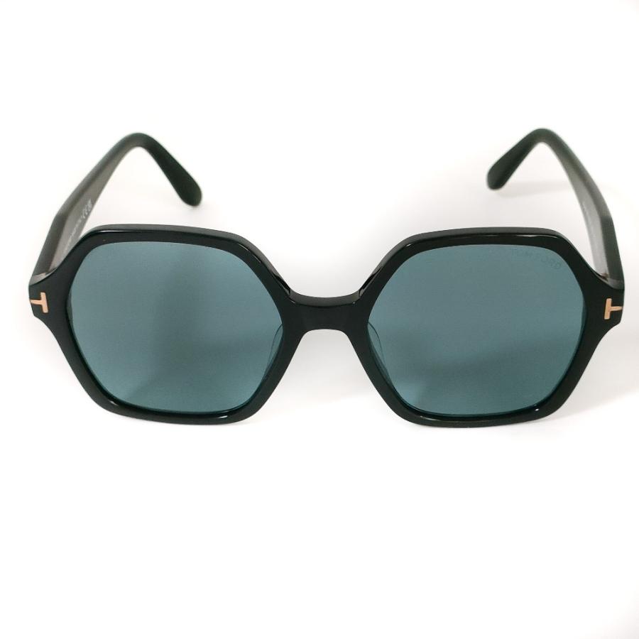 D*e様 レアカラー 試着のみ トムフォード ヘキサゴン サングラス ブラック TOM FORD（トムフォード） 美品 Romy セルフレーム ヘキサゴン型