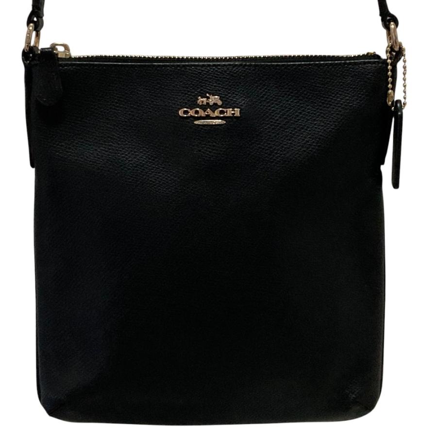 COACH（コーチ） 美品 クロスグレイン レザー クロスボディー 