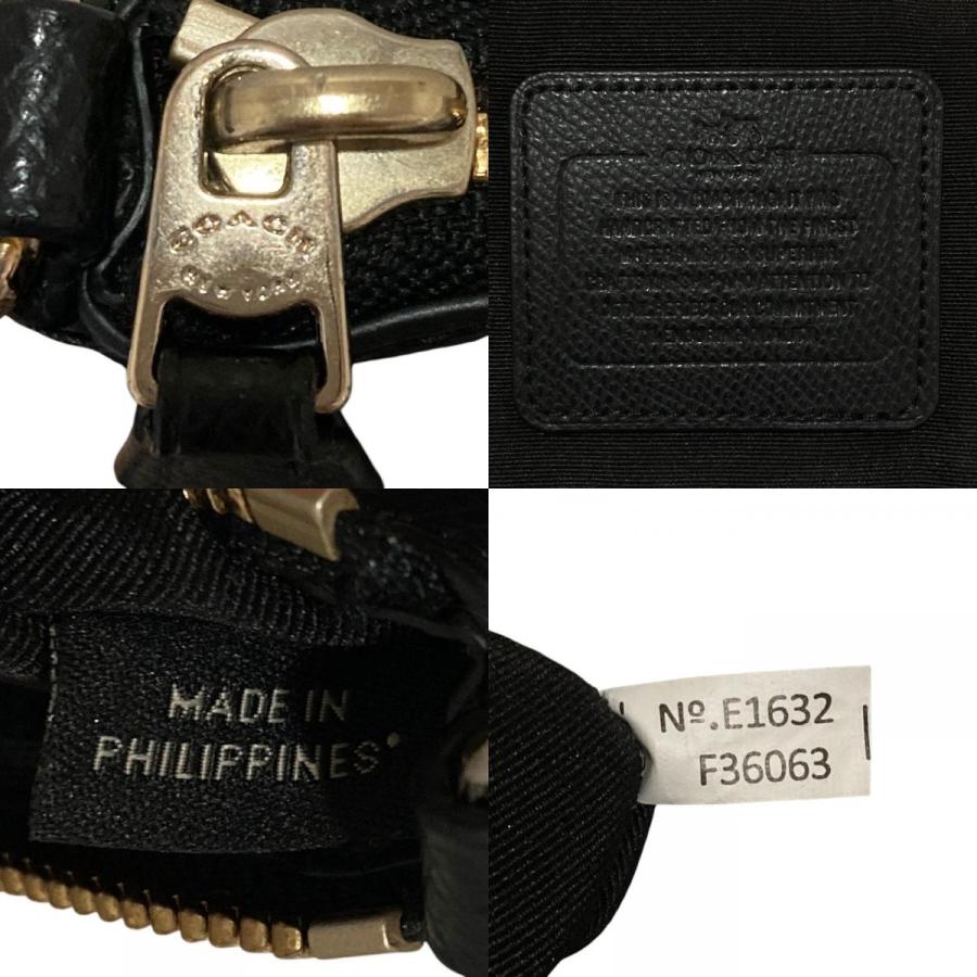 COACH（コーチ） 美品 クロスグレイン レザー クロスボディー 