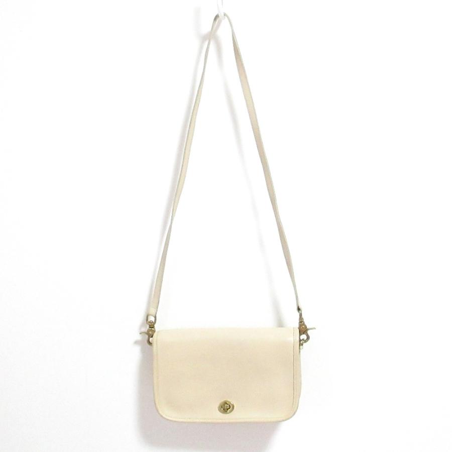 COACH（コーチ） 良品 グラブタンレザー ターンロック ショルダー
