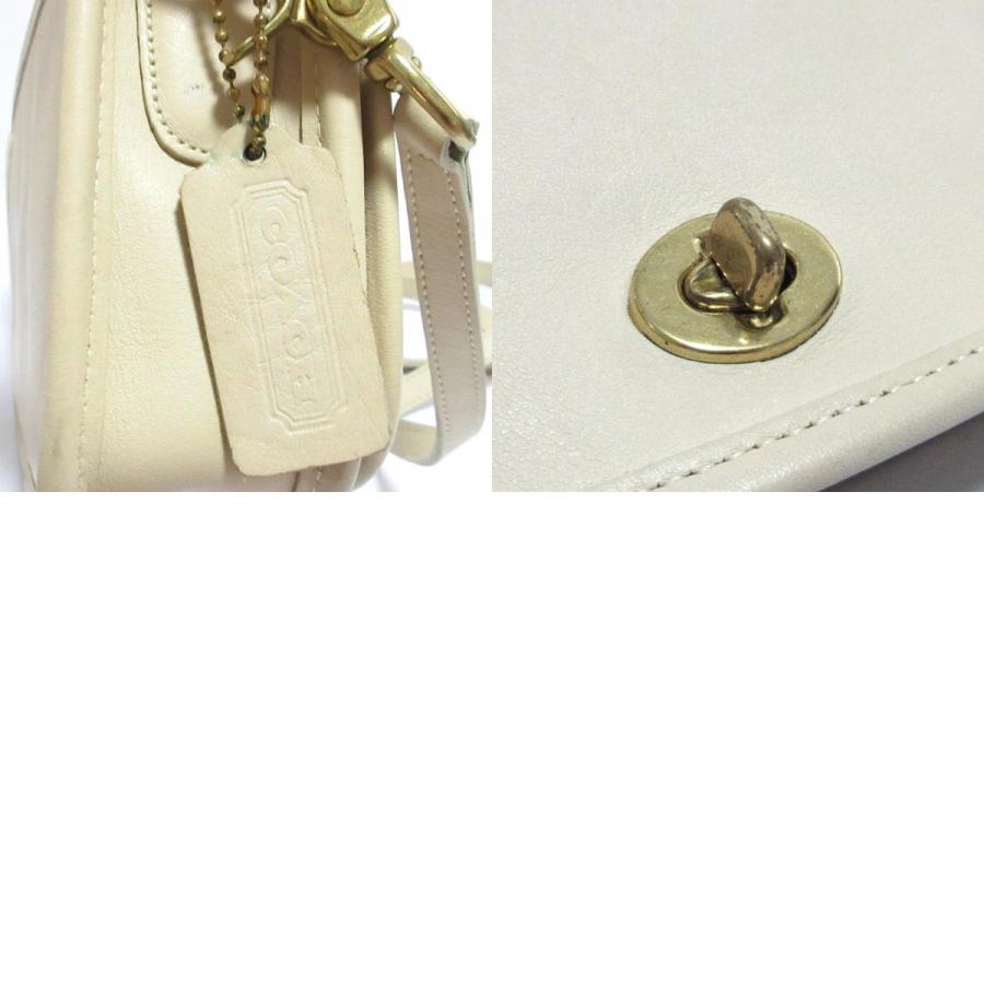 COACH（コーチ） 良品 グラブタンレザー ターンロック ショルダー