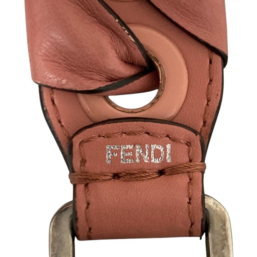 FENDI（フェンディ） 良品 ストラップユー ミニ リボン レザー
