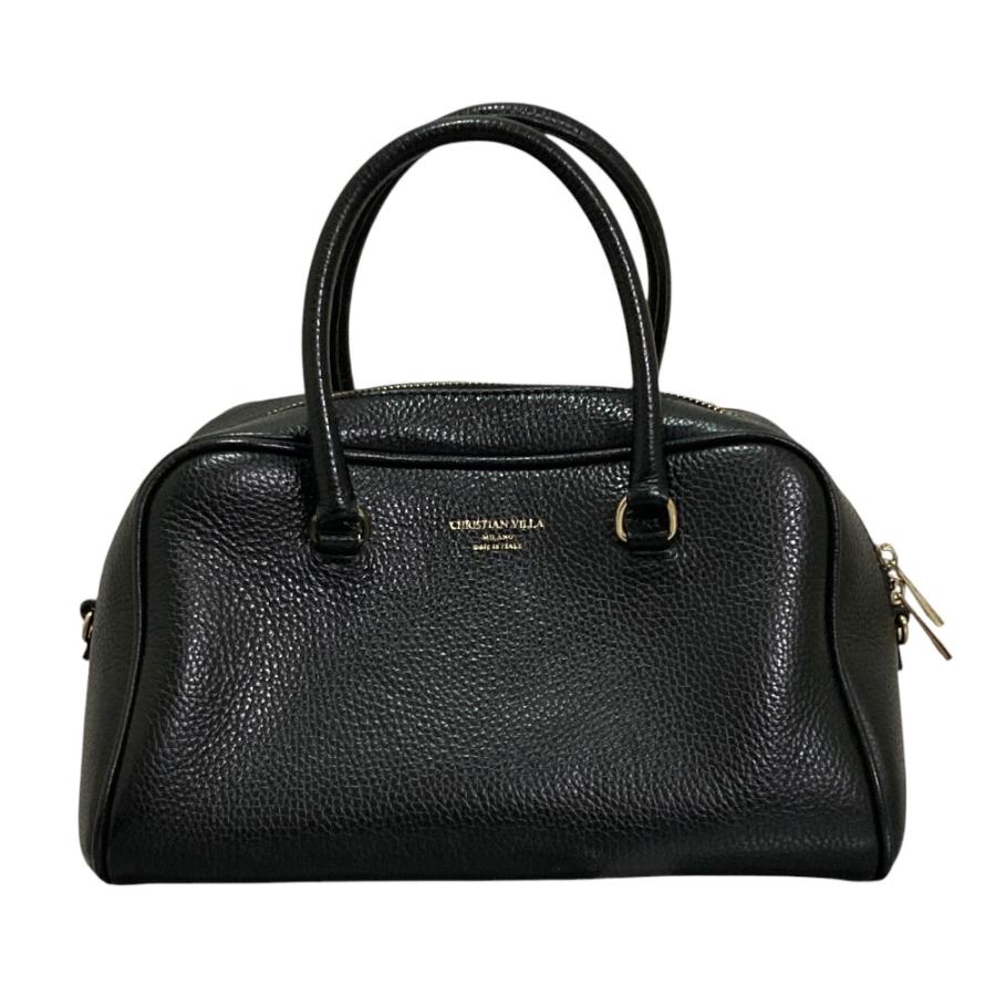 CHRISTIAN VILLA（クリスチャンヴィラ） 美品 レザー 2WAY ボストン 