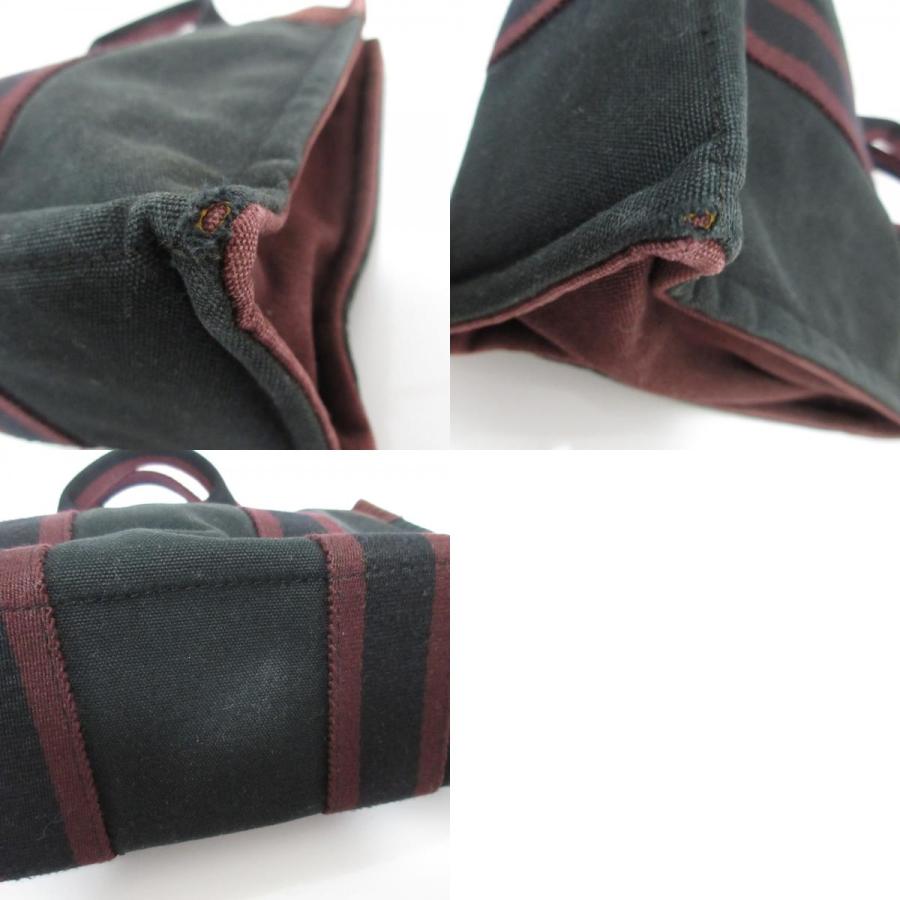 HERMES（エルメス） フールトゥ PM キャンバス トートバッグ ブラック