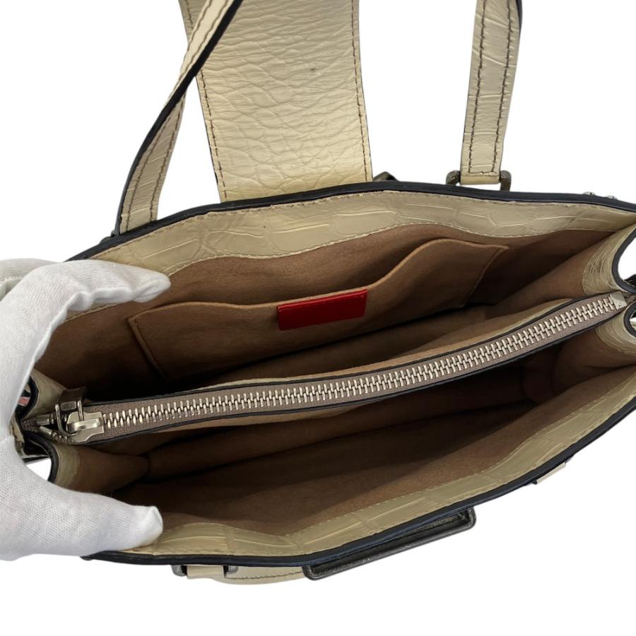 ETRO（エトロ） スタッズ クロコ型押し 2WAY レインボーバッグ