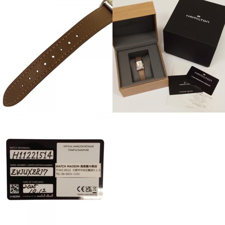 美品 ハミルトン H112210 アードモア レディース 箱付属品あり 不動品 HAMILTON（ハミルトン） 美品 アメリカン クラシック アードモア