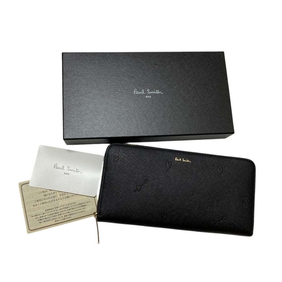 Paul Smith（ポール・スミス） 未使用 スミシーハート レザー ラウンド