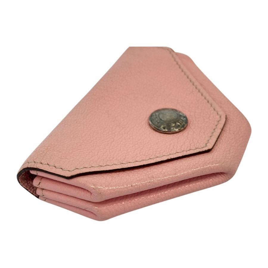 HERMES（エルメス） ルヴァンキャトル レザー コインケース ローズ