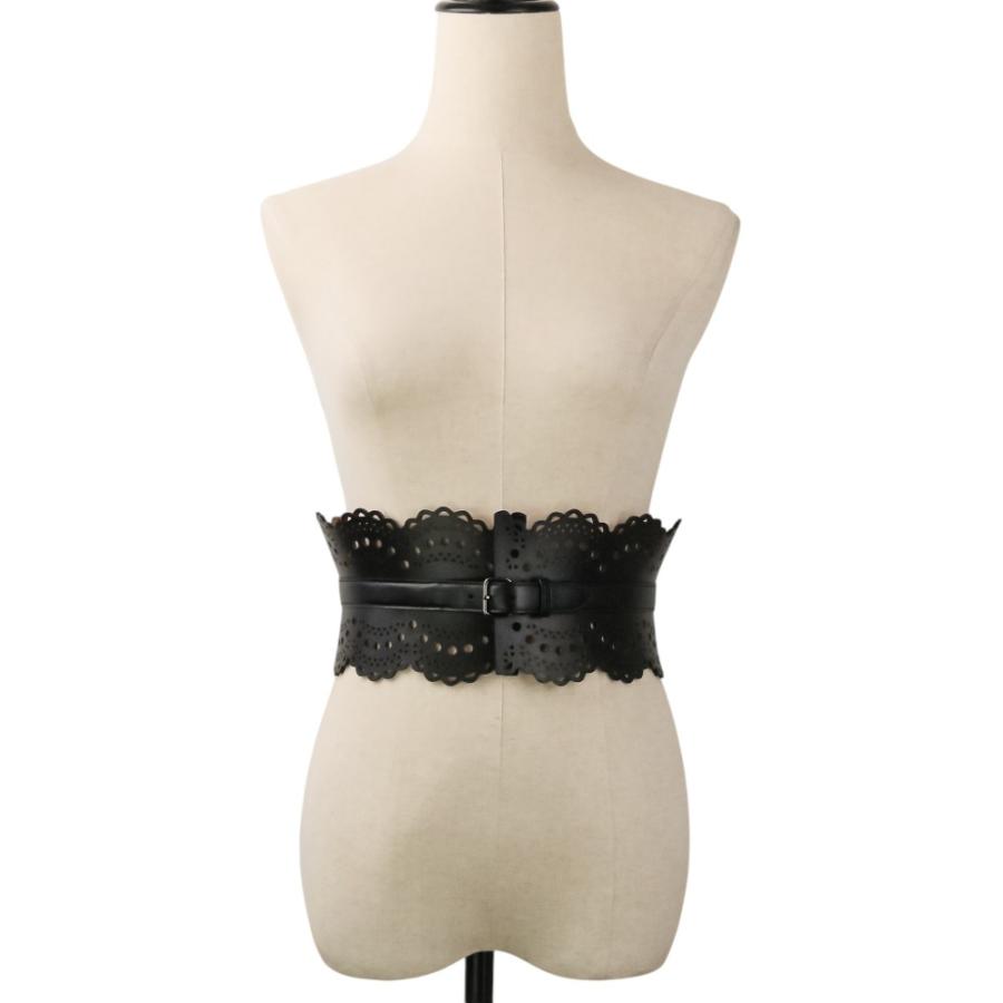 ALAIA（アライア） 美品 VIENNE ヴィエンヌ カットワークレザー