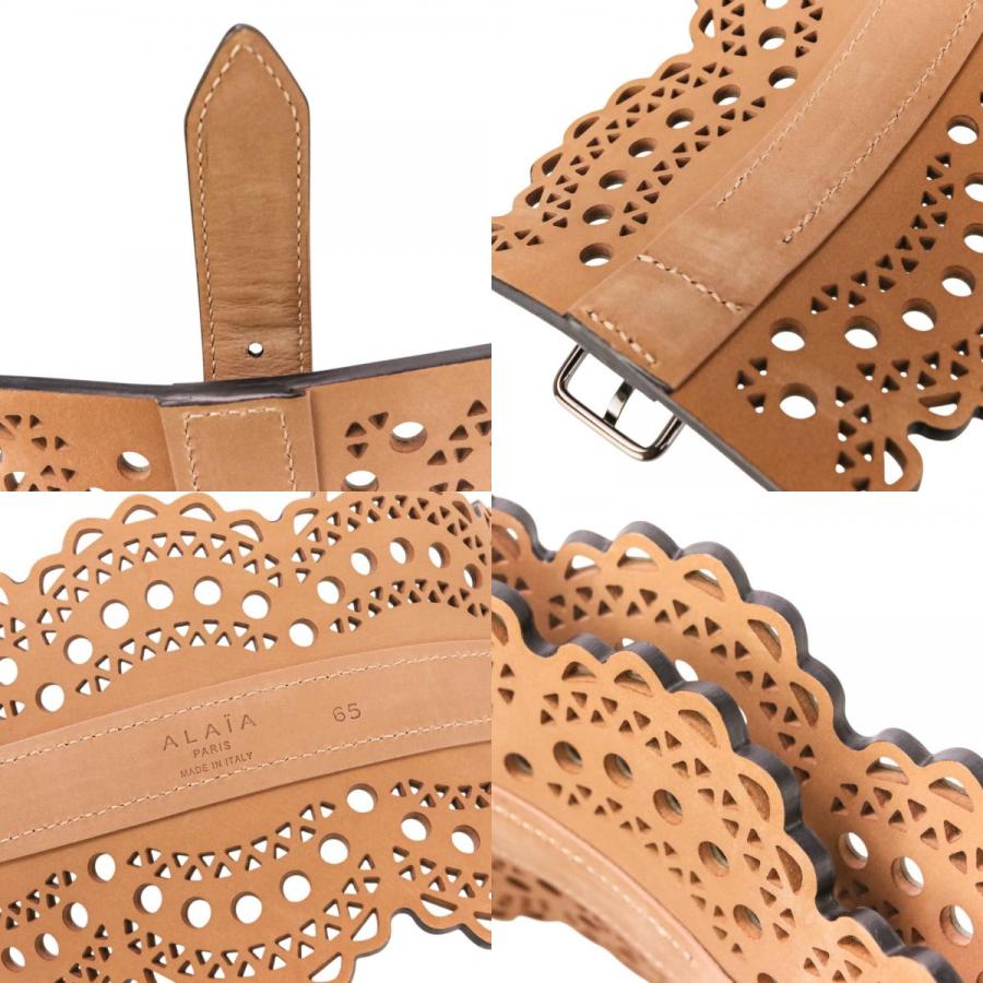 ALAIA（アライア） 美品 VIENNE ヴィエンヌ カットワークレザー