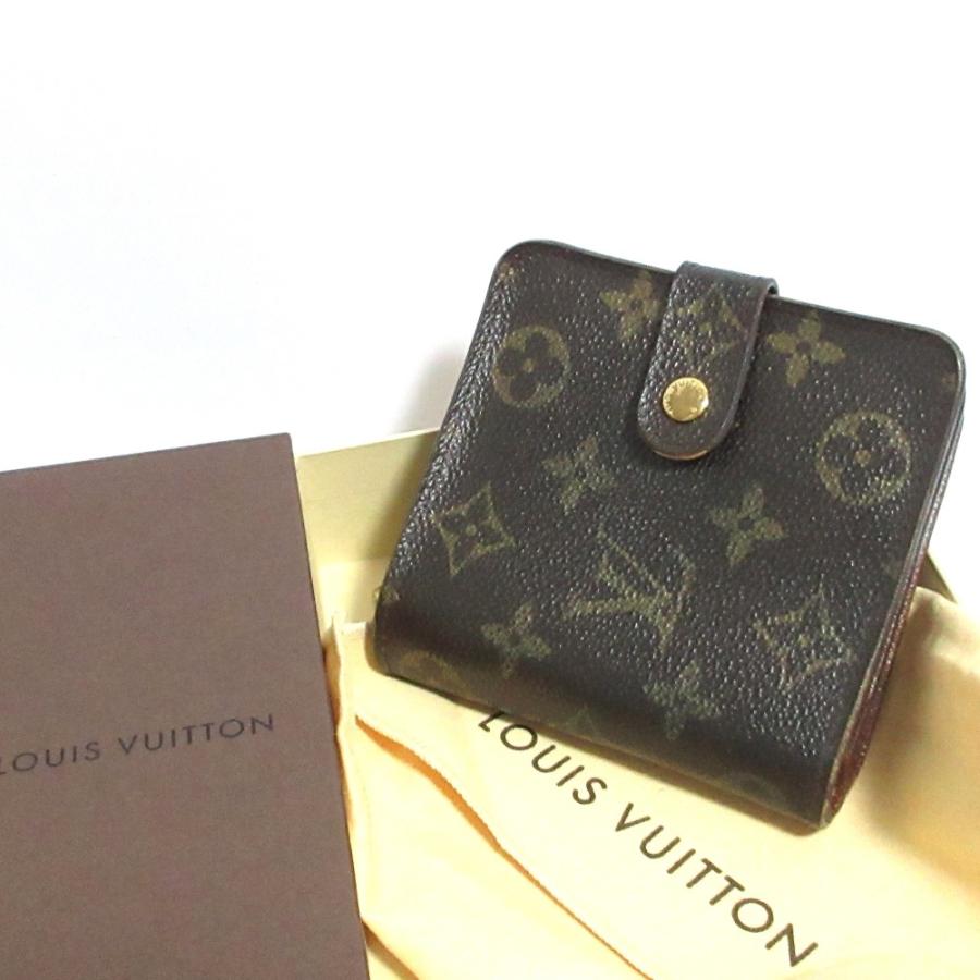 LOUIS VUITTON（ルイ・ヴィトン） 良品 モノグラム コンパクト ジップ 