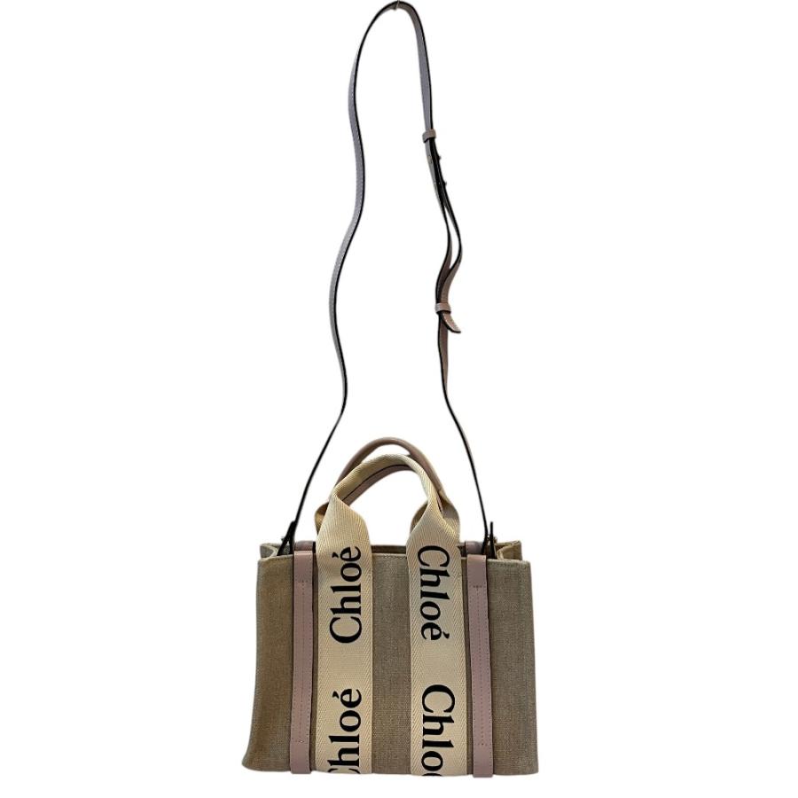 Chloe（クロエ） 美品 ウッディ スモール 2way トートバッグ