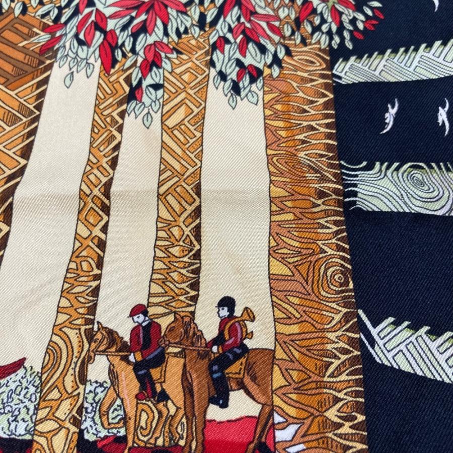 HERMES（エルメス） 良品 カレ90 OMBRES ET LUMIERES 光と影 シルク