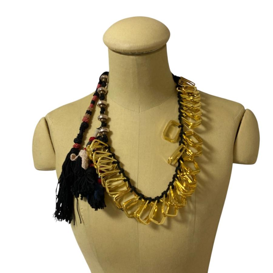 DRIES VAN NOTEN（ドリス ヴァン ノッテン） 美品 タッセル フリンジ 