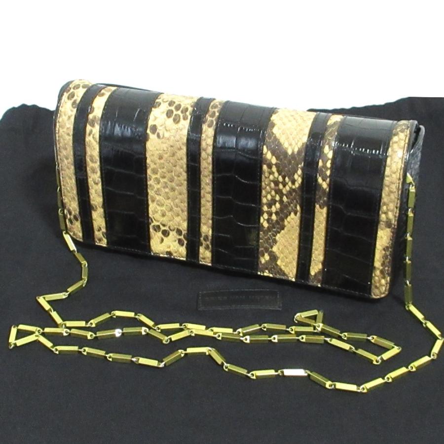DRIES VAN NOTEN（ドリス ヴァン ノッテン） 美品 パイソン クロコ型