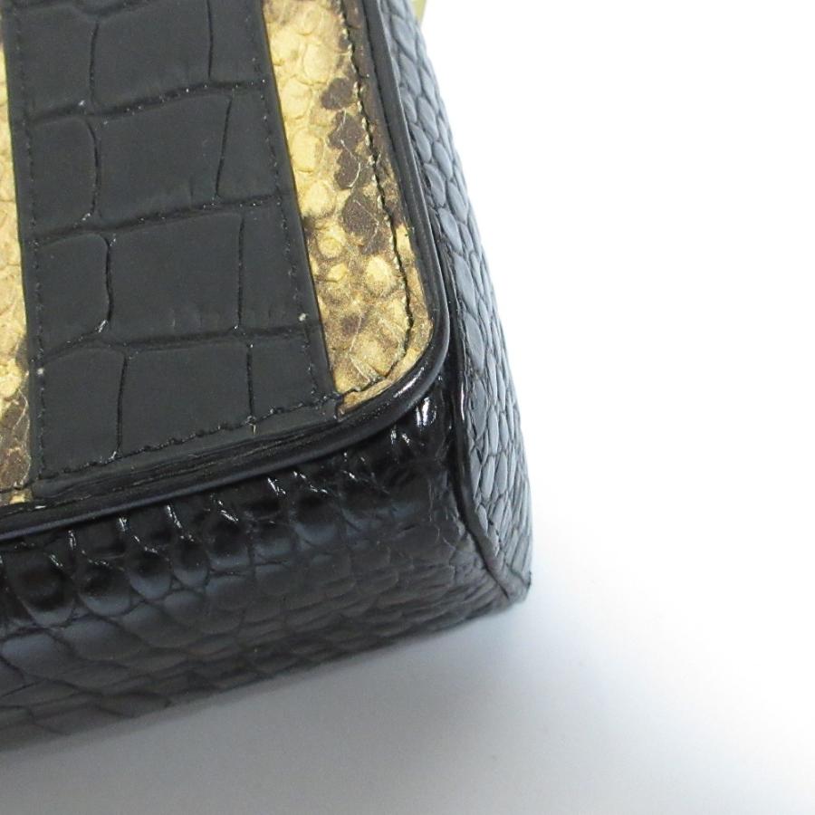 DRIES VAN NOTEN（ドリス ヴァン ノッテン） 美品 パイソン クロコ型