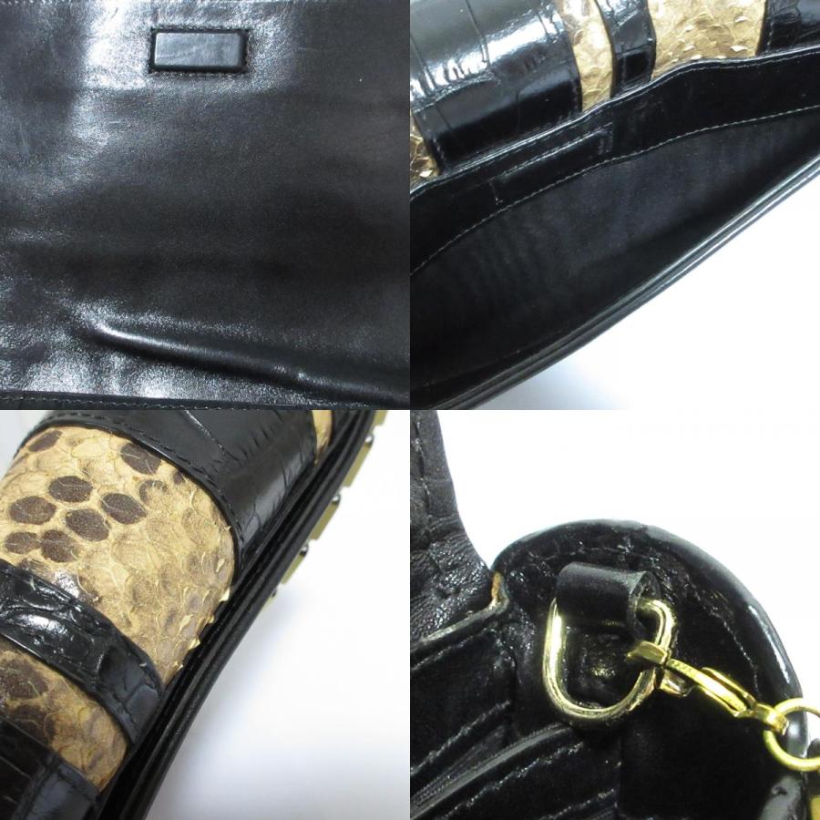 DRIES VAN NOTEN（ドリス ヴァン ノッテン） 美品 パイソン クロコ型
