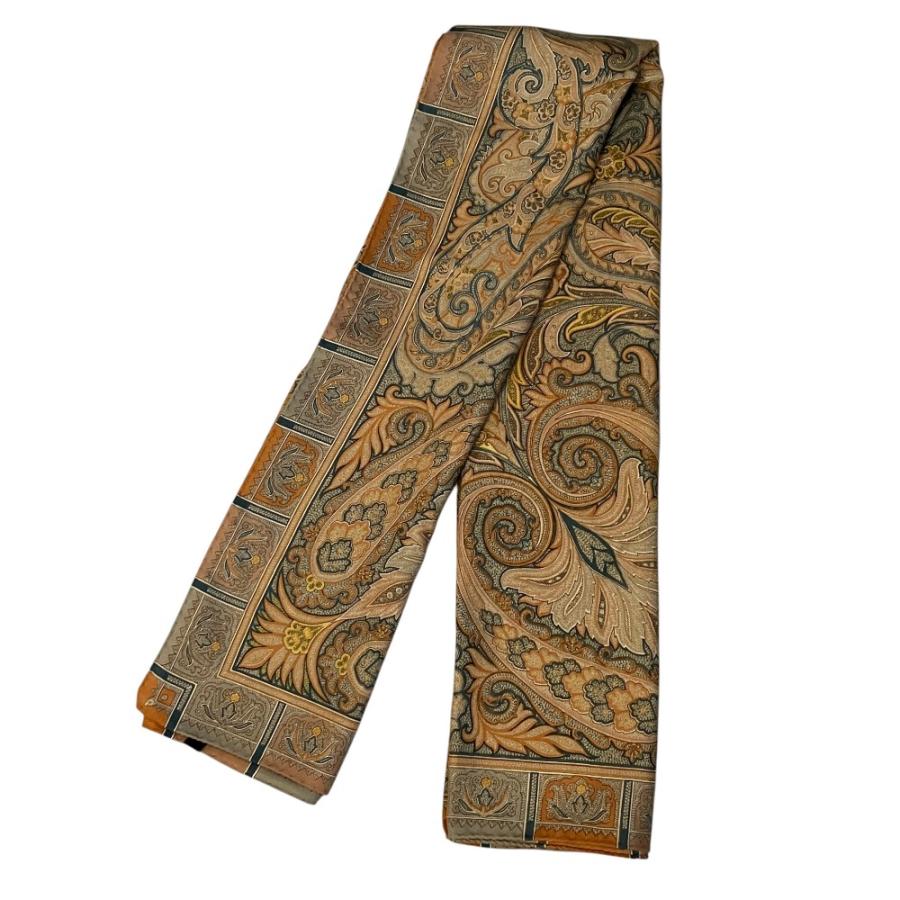 【chiriri】ETRO ペイズリー柄 ストール ETRO（エトロ） 美品 ペイズリー柄 ウールシルク 大判ストール