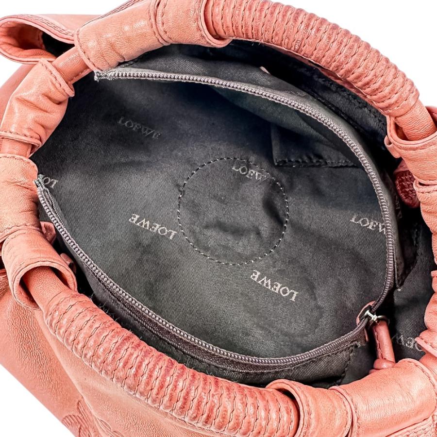 LOEWE（ロエベ） 良品 ナッパアイレ レザー ミニ ショルダーバッグ
