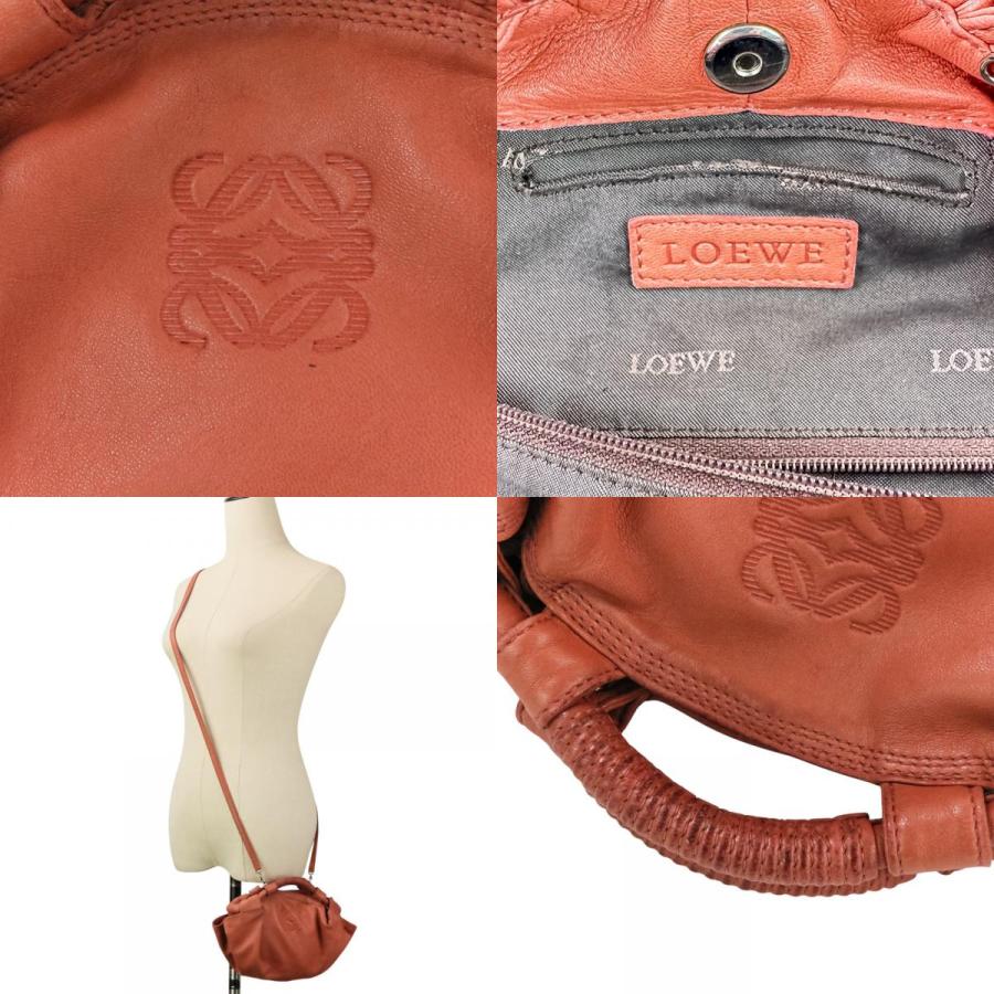 LOEWE（ロエベ） 良品 ナッパアイレ レザー ミニ ショルダーバッグ