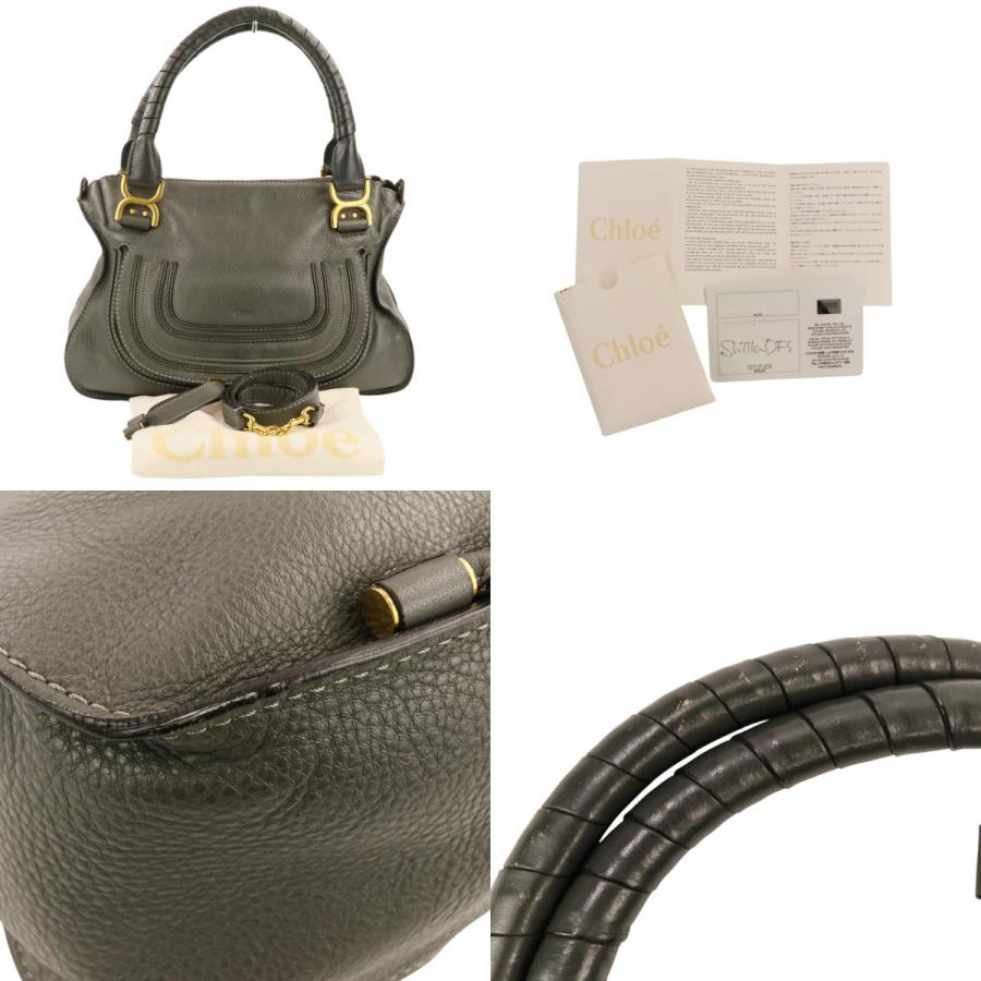 Chloe（クロエ） 良品 マーシー レザー 2WAY ハンドバッグ ショルダー