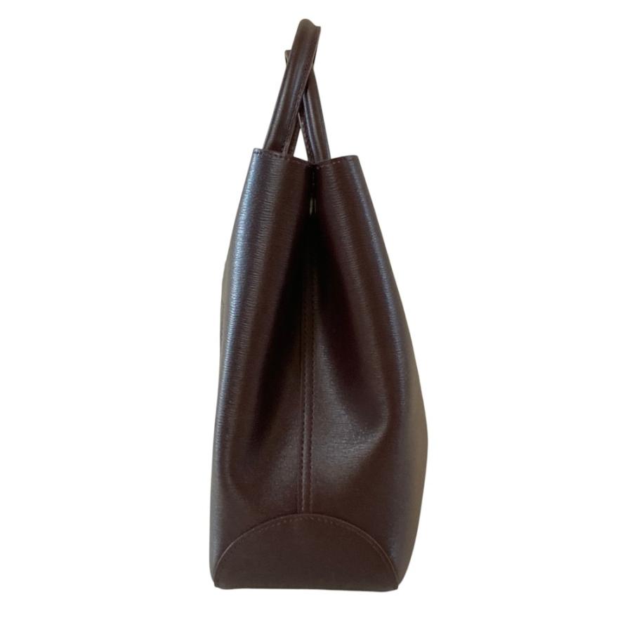 LONGCHAMP（ロンシャン） 美品 ロゾ レザートートバッグ パープル