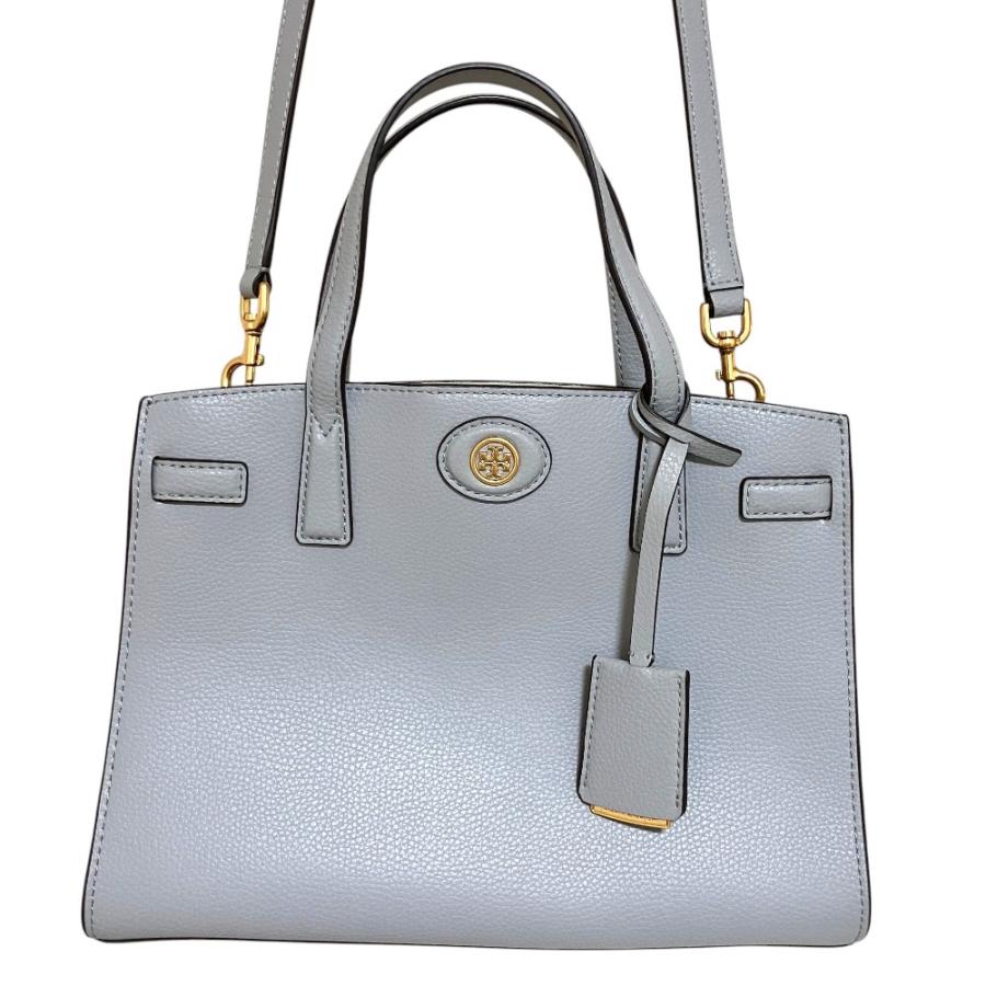 【美品】トリーバーチ ロビンソン スモール ダブルジップ 2way ハンドバッグ TORY BURCH（トリーバーチ） 新品同様 ロビンソン スモール サッチェル