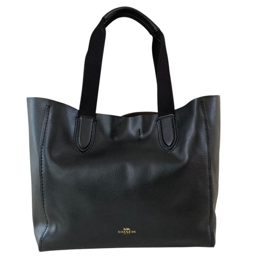 COACH（コーチ） 美品 DERBY TOTE レザー トートバッグ F58660 