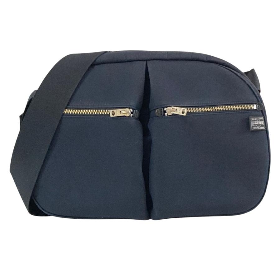 PORTER GIRL 良品 ポーターガール アーバン ショルダーバッグ ネイビー 