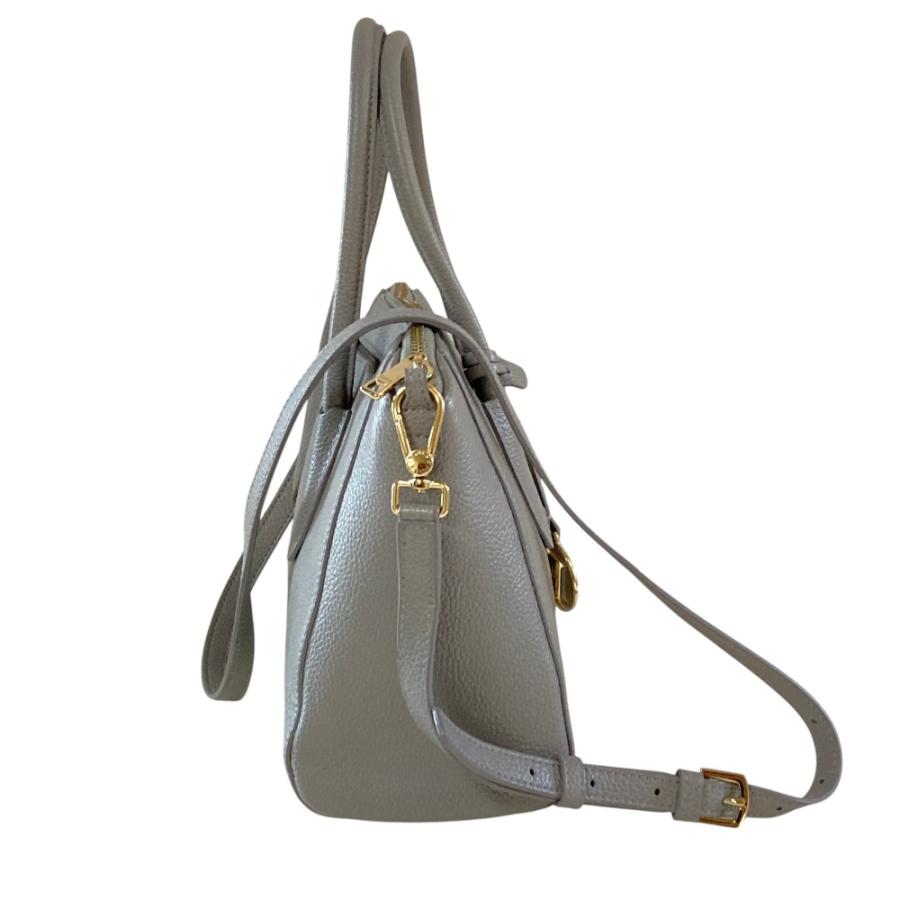 FURLA（フルラ） 美品 ロゴチャーム レザー 2WAY ショルダーバッグ