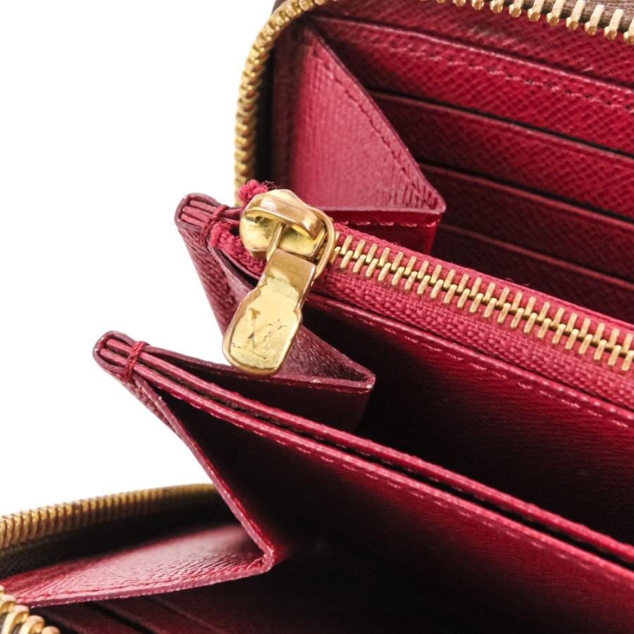 【極美品】 ルイヴィトン モノグラム ジッピーウォレット フーシャピンク LOUIS VUITTON（ルイ・ヴィトン） 良品 モノグラム ジッピーウォレット