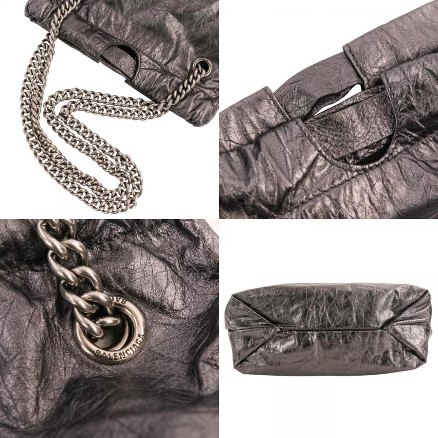 BALENCIAGA（バレンシアガ） 良品 クラッシュ スモールトート チェーン