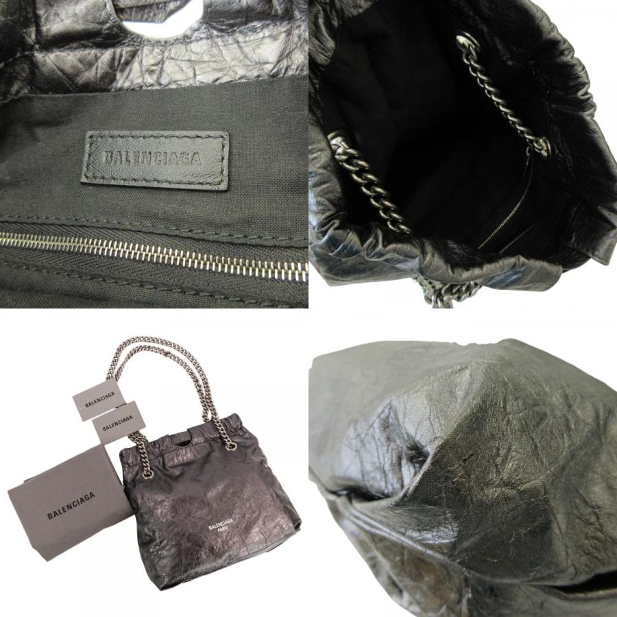 BALENCIAGA（バレンシアガ） 良品 クラッシュ スモールトート チェーン