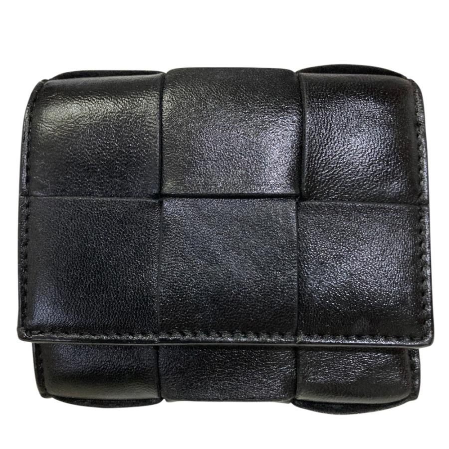 美品】BOTTEGA VENETA ボッテガ イントレチャート 三つ折り財布