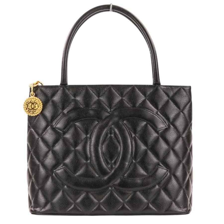 CHANEL（シャネル） 美品 キャビアスキン マトラッセ ココマーク 