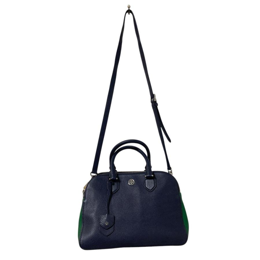 TORY BURCH（トリーバーチ） 美品 2WAY バイカラー シボレザー