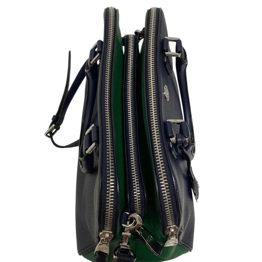 TORY BURCH（トリーバーチ） 美品 2WAY バイカラー シボレザー