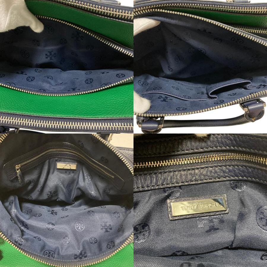 TORY BURCH（トリーバーチ） 美品 2WAY バイカラー シボレザー