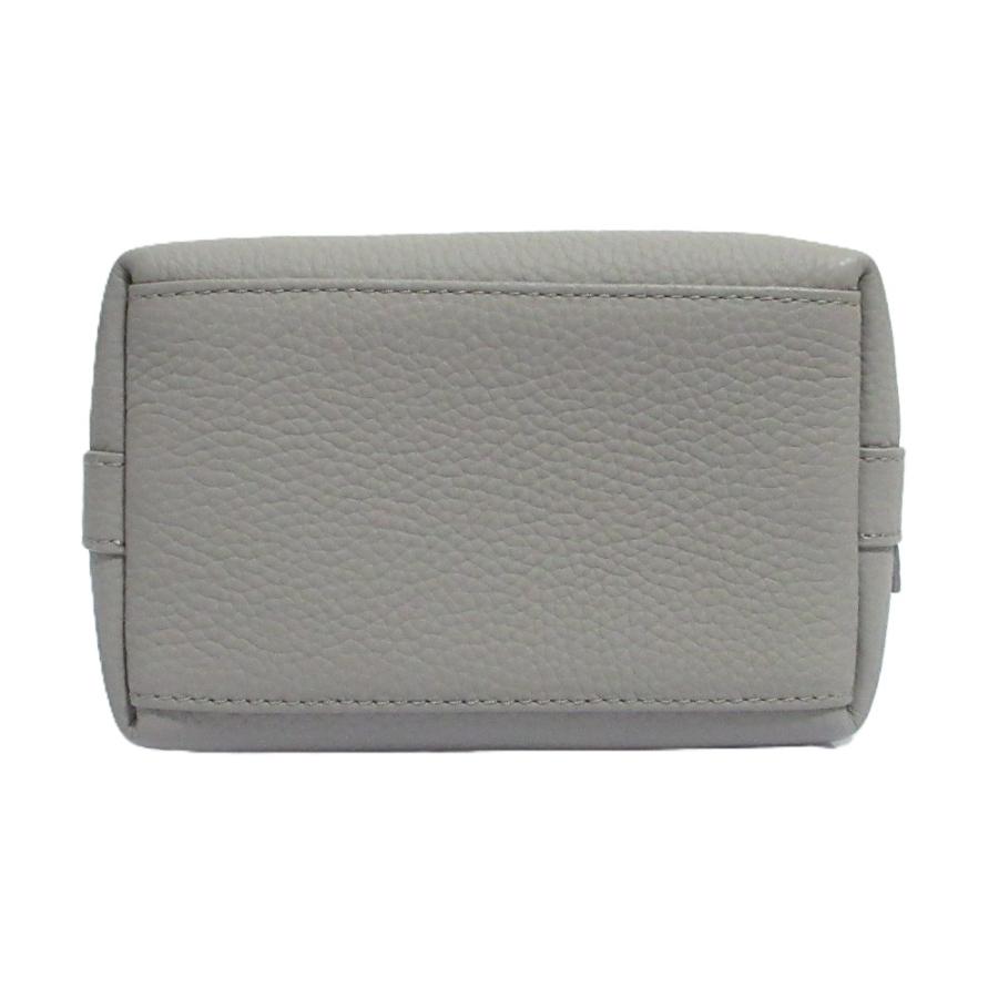VASIC（ヴァジック） 美品 Bond mini mini レザー ハンドバッグ グレー