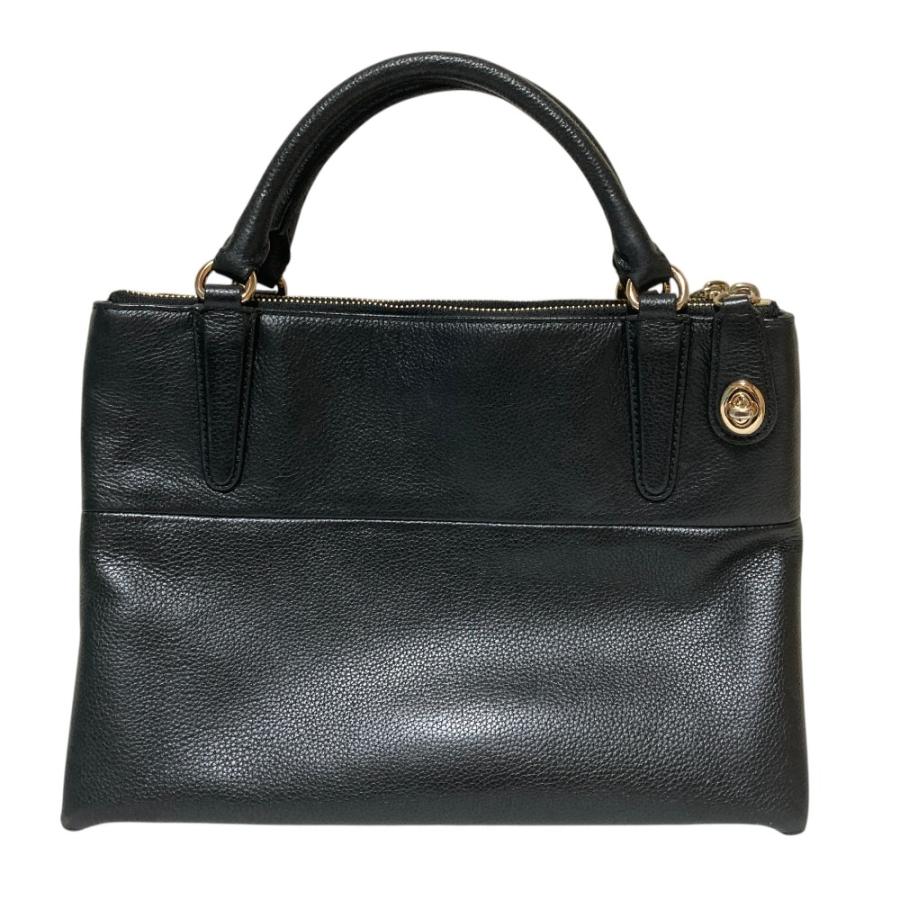 COACH（コーチ） 新品同様 ザ スモール ターンロック ボロー レザー