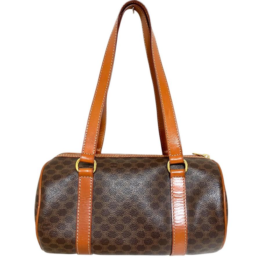 CELINE（セリーヌ） 良品 オールド M94 マカダム柄 ミニボストンバッグ