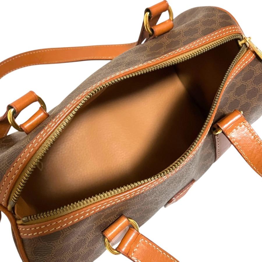 オールド セリーヌ CELINE M95 パピヨン ミニボストン マカダム柄 CELINE（セリーヌ） 良品 オールド M94 マカダム柄 ミニボストンバッグ